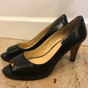 Cole Haan Peep Toe Pumps